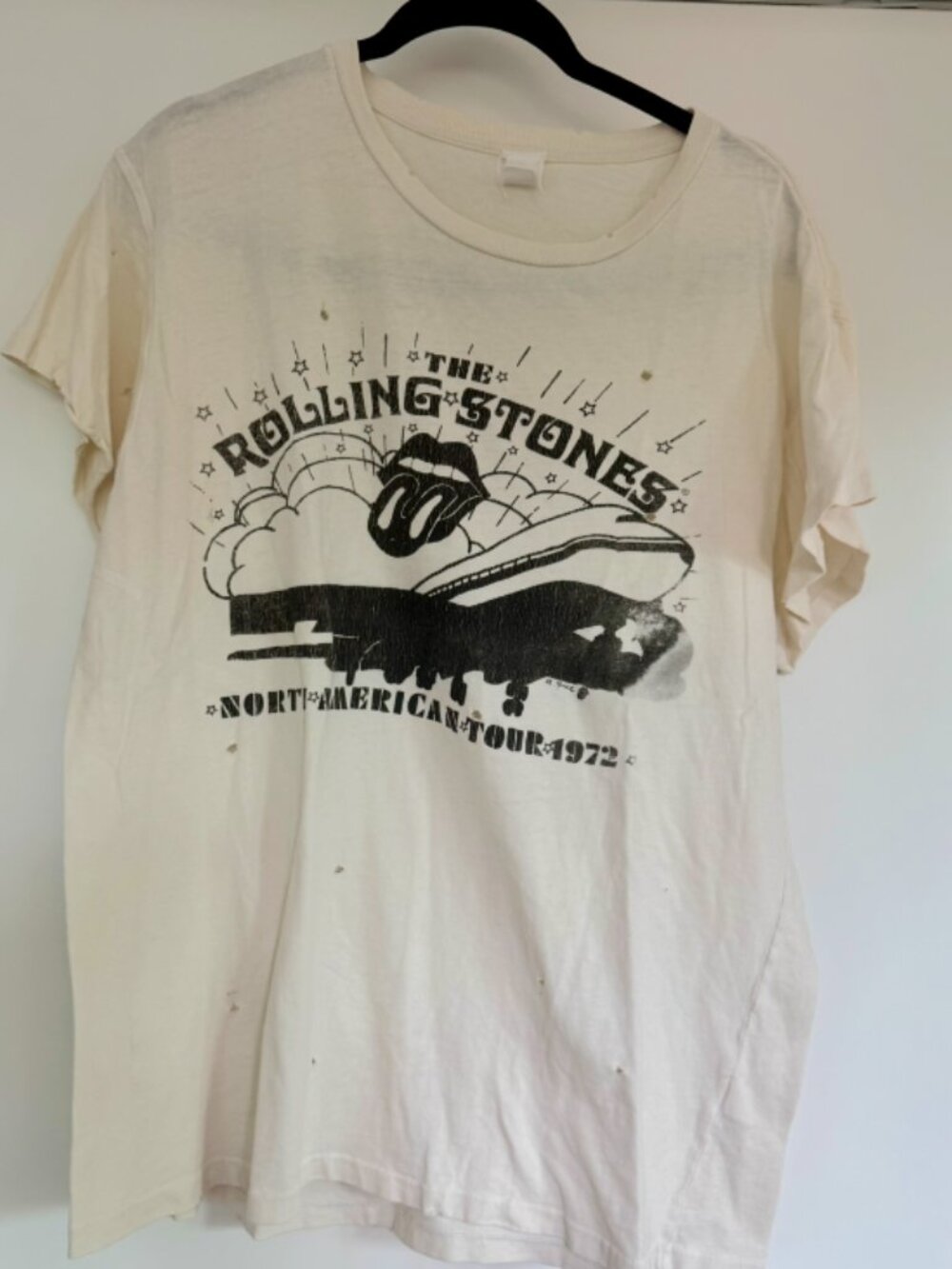 MadeWorn The Rolling Stones Tee Size Large